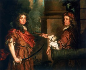フレッシュヴィル・ホレス卿の二重肖像 作： Peter Lely