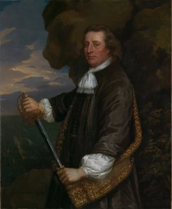 ローストフトの旗手クリストファー・マインズ副提督 作： Peter Lely