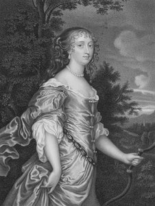 フランシス、リッチモンド公爵夫人 作： Peter Lely