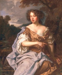 レディーエセックスフィンチ、後にノッティンガム伯爵夫人、1675年頃 作： Peter Lely
