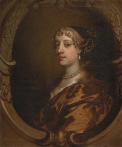 フランシス・サヴィル夫人、後にブルーデネル夫人、1668年頃（キャンバスに油彩） 作： Peter Lely