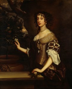 モデナのメアリー、ジェームズ2世の王妃、c1773-1680 作： Peter Lely