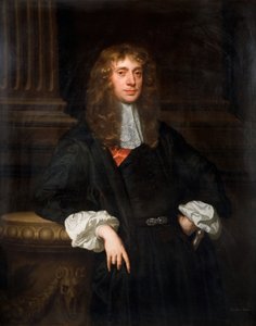 サー・ジョン・ニコラスの肖像、1667年。 作： Peter Lely