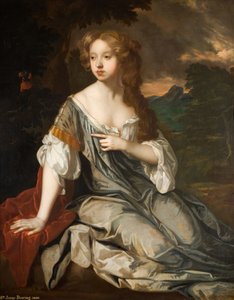 ルーシー ロフタス夫人の肖像、1667 年。 作： Peter Lely