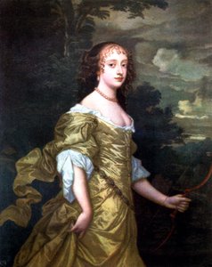 フランシスの肖像、リッチモンド公爵夫人、c1662-1665。