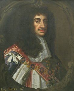 チャールズ2世の肖像 作： Peter Lely