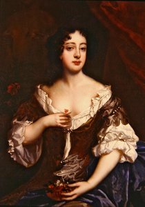ある女性の肖像（油彩・キャンバス） 作： Peter Lely