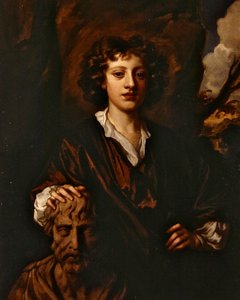 若い男の肖像」1665-70年頃（油彩・キャンバス） 作： Peter Lely