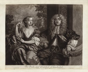 ローダーデール公爵と公爵夫人の肖像 作： Peter Lely