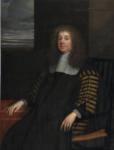 ランカスター公国首相、トーマス・イングラム卿（帆布に油彩） 作： Peter Lely