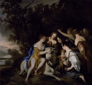 The Rape of Europa」（油彩・キャンバス 作： Peter Lely