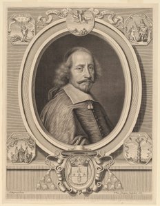 ジュール・マザラン枢機卿 作： Peter Ludwig van Schuppen after Pierre Mignard I