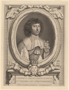 ルイ14世 作： Peter Ludwig van Schuppen after Wallerant Vaillant