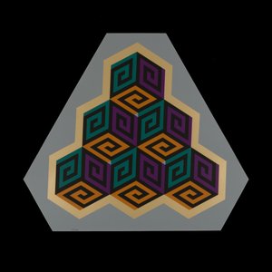 ブッダ、1986（オリジナルのセリグラフ） 作： Peter McClure