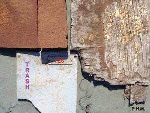 はい...。TRASH ART.2020 作： Peter McClure