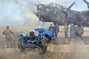 エイブルマーブルとブルーラゴンダ（キャンバスに油彩） 作： Peter Miller