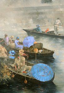 ブルックランズのウェイのパント（キャンバスに油彩） 作： Peter Miller