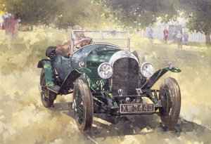 オルソープのグリーンベントレー 作： Peter Miller