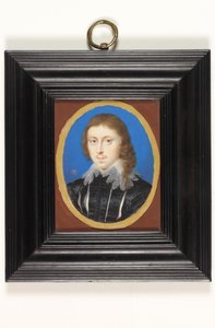 Edmund Waller（水彩・ベラム 作： Peter Oliver