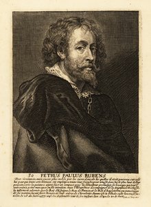 フランドルの画家・外交官、ピーター・ポール・ルーベンス卿の肖像 作： Peter Paul (after) Rubens