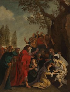 ラザロの復活 作： Peter Paul Rubens (after)