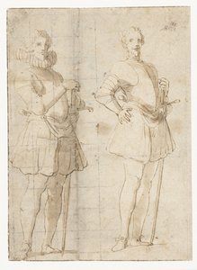常任将校の 2 つの研究 作： Peter Paul Rubens (possibly)