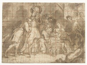 羊飼いの礼拝 作： Peter Paul Rubens (school of)