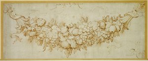 収穫された果物の盗品 作： Peter Paul Rubens