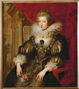 オーストリアのアンナ 作： Peter Paul Rubens