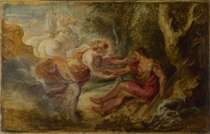オーロラは1636年頃にケファルスを拉致 作： Peter Paul Rubens
