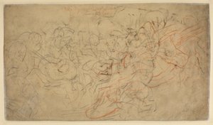 騎馬戦（裏面） 作： Peter Paul Rubens