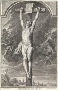 十字架につけられたキリスト 作： Peter Paul Rubens