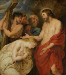 キリストと悔い改めた罪人たち 作： Peter Paul Rubens