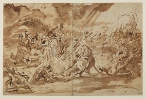 聖パウロの改宗、1610〜1612年 作： Peter Paul Rubens
