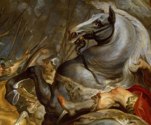 D.ムス、バトル-ジェム。ルーベンス、詳細 作： Peter Paul Rubens
