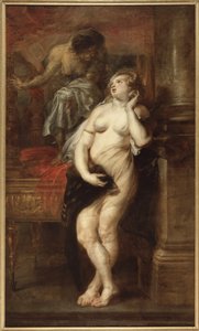 怒りに誘惑されたデイアニラ、1638年頃 作： Peter Paul Rubens