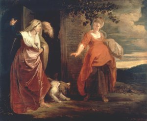 ハガルの出発 作： Peter Paul Rubens