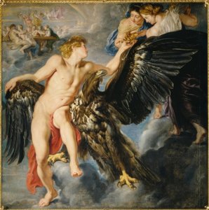 ガニメデの誘拐 作： Peter Paul Rubens