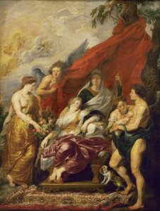 ルイ13世の誕生 作： Peter Paul Rubens