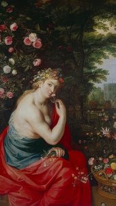 女神フローラ。 1625年頃 作： ピーター・ポール・ルーベンス