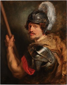 英語：  火星神としての男の肖像 作： ピーター・ポール・ルーベンス