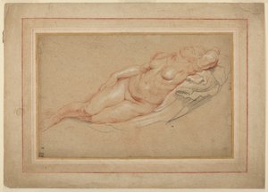女性のヌード、1628〜1630 作： Peter Paul Rubens
