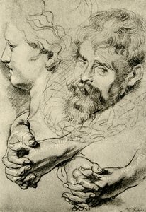 頭と手の研究 作： Peter Paul Rubens