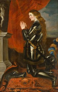 ジャンヌ・ダルク、1620年頃と1640年以降（キャンバスに油彩） 作： Peter Paul Rubens