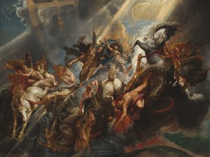 フェートンの陥落 作： Peter Paul Rubens