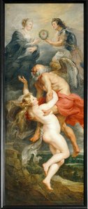 Le Triomphe de la verite, ou La parfaite et sincère union de la reine-mère et de son fils ... 作： ピーター・ポール・ルーベンス