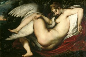 白鳥とレダ 作： Peter Paul Rubens