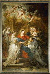 メアリーはhlのようです。イルデフォンソ 作： Peter Paul Rubens