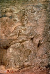 マリーデメディチ、パラスアテナ、1622年。 作： Peter Paul Rubens