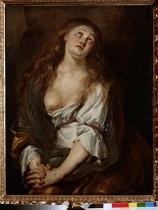 マグダラのマリア（油彩・キャンバス 作： Peter Paul Rubens